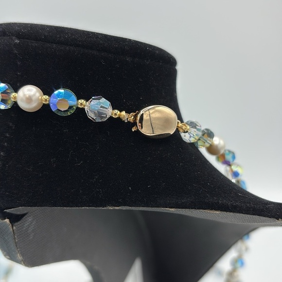 SAL Swarovski America Ltd. Crystal Aurora Borealis Necklace - Picture 8 of 12